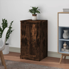 vidaXL füstös tölgyszínű szerelt fa tálalószekrény 37,5x35,5x67,5 cm bútor