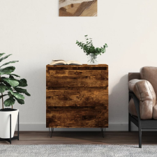 vidaXL füstös tölgyszínű szerelt fa tálalószekrény 60 x 35 x 70 cm bútor