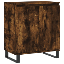 vidaXL füstös tölgyszínű szerelt fa tálalószekrény 60 x 35 x 70 cm (827169) bútor