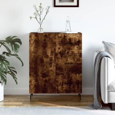 vidaXL füstös tölgyszínű szerelt fa tálalószekrény 69,5 x 34 x 90 cm bútor
