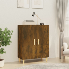 vidaXL füstös tölgyszínű szerelt fa tálalószekrény 70 x 34 x 90 cm bútor