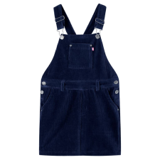 vidaXL Gyerek overall ruha Corduroy Navy 128 lányka ruha