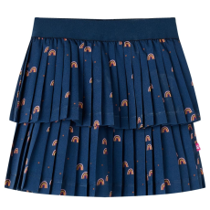 vidaXL Gyerek szoknya Navy Blue 104