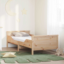 vidaXL Habmatrac Fehér 80 x 200 cm szövet ágy és ágykellék