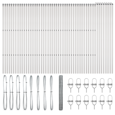 vidaXL Hatszögletű Kerítés 1,2x100 m Galvanizált Acél (3353031) építőanyag