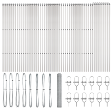 vidaXL Hatszögű Kerítés 1x100 m Horganyzott Acél (3353027) építőanyag