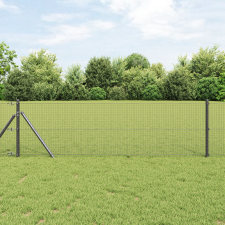 vidaXL Hegesztett Drótkert Szürke 0.4x100 m Acél építőanyag