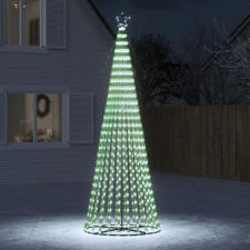 vidaXL Hideg fehér karácsonyfa fénykúp 300 LED-del 300 cm műfenyő