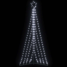 vidaXL hideg fehér karácsonyfa fénykúp 339 LED-del 187 cm műfenyő