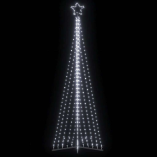 vidaXL hideg fehér karácsonyfa fénykúp 495 LED-del 300,5 cm műfenyő