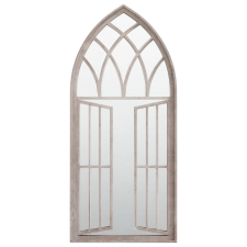 vidaXL homokszínű vas tükör beltéri használatra 100 x 45 cm bútor