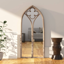 vidaXL homokszínű vas tükör beltéri használatra 70 x 30 cm bútor