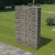 vidaXL horganyzott acél gabion fal 100 x 20 x 150 cm