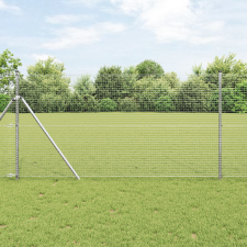 vidaXL Horganyzott Drótkerítés 1.2x25 m Horganyzott Acél építőanyag