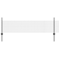 vidaXL Horganyzott Drótkerítés 22 U Tüskével Szürke 0.5x50 m Acél (3336620) építőanyag
