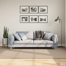 vidaXL HUARTE homokszínű rövid szálú puha és mosható szőnyeg 160x230cm lakástextília