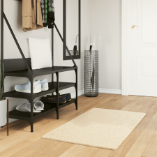 vidaXL Huarte krémszínű rövid szálú puha és mosható szőnyeg 60x110 cm lakástextília