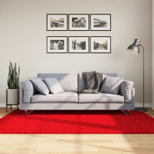 vidaXL Huarte piros rövid szálú puha és mosható szőnyeg 140 x 200 cm lakástextília