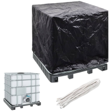 vidaXL IBC tartály takaróponyva 8 fűzőlyukkal 116 x 100 x 120 cm kerti bútor