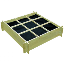 vidaXL Impregnált fa ültető 90 x 20 cm kerti tárolás