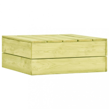 vidaXL Impregnált fenyőfa kerti asztal 75 x 75 x 31 cm kerti bútor