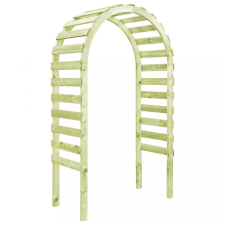 vidaXL Impregnált fenyőfa kerti pergola 130 x 60 x 230 cm kerti bútor
