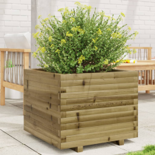vidaXL Impregnált fenyőfa kerti virágláda 60 x 60 x 49,5 cm kerti tárolás
