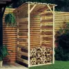 vidaXL impregnált fenyőfa pergola tetővel 100 x 90 x 200 cm