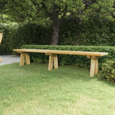vidaXL impregnált tömör fenyőfa kerti pad 220 cm kerti bútor