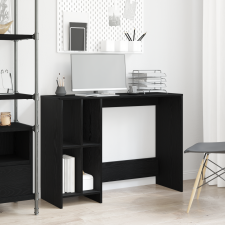 vidaXL Íróasztal Fekete Tölgy 102,5x35x75 cm Műszaki Fa íróasztal