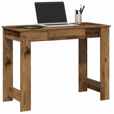 vidaXL Íróasztal régi fa 100x45x75 cm műszaki fa íróasztal