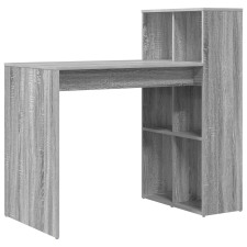 vidaXL Íróasztal Szürke Sonoma MDF, laminált Közepes Szürke íróasztal (869463) íróasztal