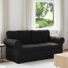 vidaXL Kanapé Fekete 175 x 82 x 80 cm szövet