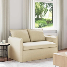 vidaXL Kanapé Krém 156 x 82 x 85 cm szövet bútor