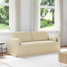 vidaXL Kanapé Krém 198 x 78 x 80 cm szövet bútor
