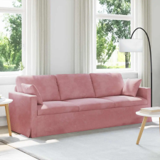 vidaXL Kanapé Rózsaszín 228 x 78 x 80 cm Bársony bútor