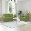 vidaXL Kanapé Szett 2 pcs Világos zöld 158 x 78 x 80 cm Bársony