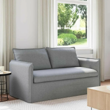 vidaXL Kanapé Világosszürke 156 x 82 x 85 cm szövet bútor