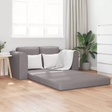  vidaXL Kanapéágy 60cm Tópszínű szövet bútor