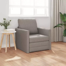  vidaXL Kanapéágy 60cm Tópszínű szövet bútor
