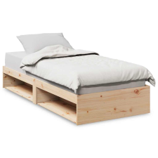 vidaXL kanapéágy ágy matrac 100x200 cm tömör fa fenyőfa (859238) ágy és ágykellék