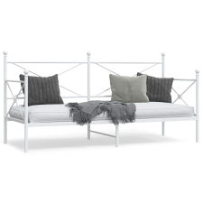 vidaXL kanapéágy matrac nélkül fehér 80x200 cm acél bútor