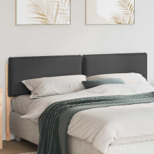 vidaXL Kárpitozott fejtámla Természetes és sötétszürke 180 cm ágy és ágykellék