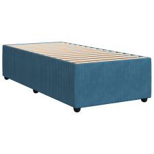 vidaXL kék bársony ágykeret 80 x 200 cm (3284974) ágy és ágykellék