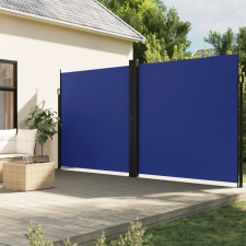 vidaXL kék behúzható oldalsó napellenző 200 x 1000 cm kerti bútor