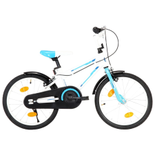 vidaXL kék és fehér gyerekbicikli 18" gyermek kerékpár