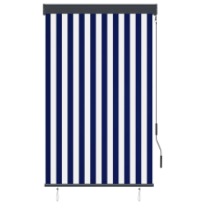 vidaXL kék és fehér kültéri roló 100 x 250 cm (145955) lakástextília