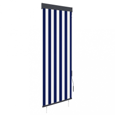 vidaXL kék és fehér kültéri roló 60 x 250 cm lakástextília