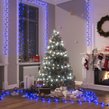 vidaXL kék fényű kompakt PVC LED-szalag 400 LED-del 13 m karácsonyfa izzósor