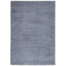 vidaXL kék hosszú szálú bozontos modern szőnyeg 140 x 200 cm (375323) lakástextília